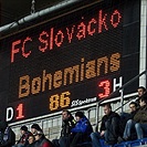 Slovácko - Bohemians 1:3