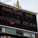 Dění na tribunách: Bohemians - Jihlava