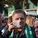 Bohemians - Plzeň 5:2, dění na tribunách