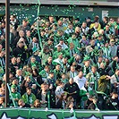 Bohemians - Plzeň 5:2, dění na tribunách