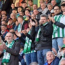 Bohemians - Plzeň 5:2, dění na tribunách