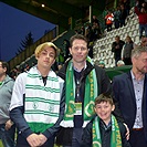 Bohemians - Plzeň 5:2, dění na tribunách