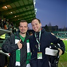 Bohemians - Plzeň 5:2, dění na tribunách