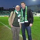 Bohemians - Plzeň 5:2, dění na tribunách