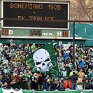 Dění na tribunách: Bohemians - Teplice