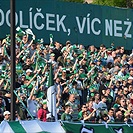 Dění na tribunách Bohemians - Jihlava 1:1