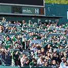 Dění na tribunách Bohemians - Jihlava 1:1