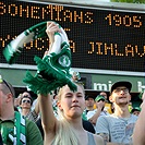 Dění na tribunách Bohemians - Jihlava 1:1