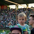 Dění na tribunách Bohemians - Jihlava 1:1