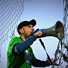 Dění na tribunách: Bohemians - Slovácko