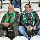 Dění na tribunách: Bohemians - Králův Dvůr