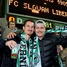 Dění na tribunách: Bohemians x Liberec