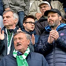 Dění na tribunách: Bohemians - Zlín