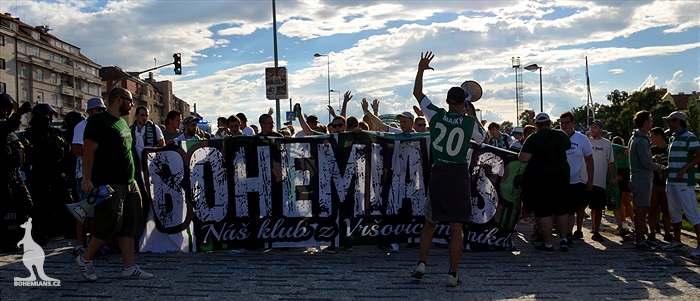 DĚNÍ NA TRIBUNÁCH: Sparta - Bohemians