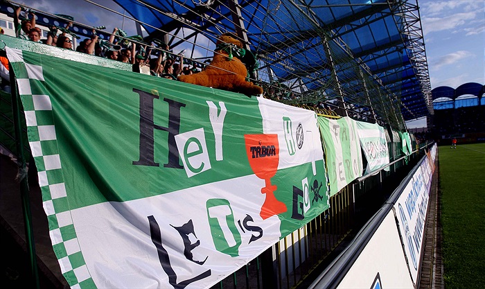 Znovuvyrobená vlajka "Hey ho letś go" byla dalším střípkem v mozaice v cestě za vítězstvím.