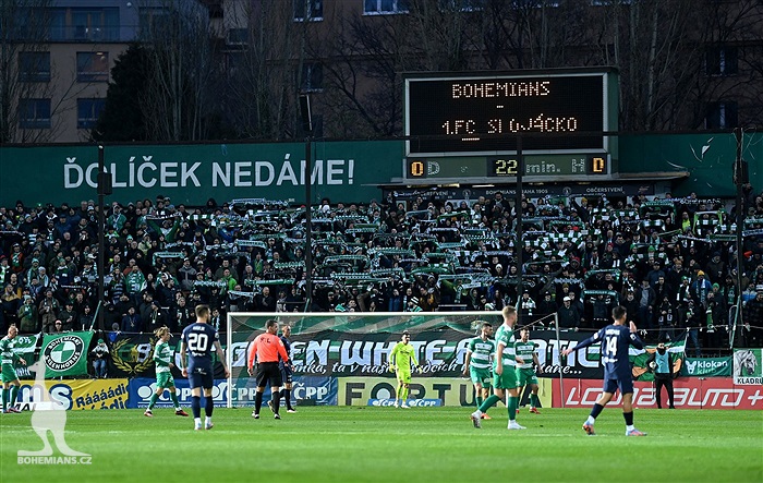 Bohemians - Slovácko 1:0 (0:0)