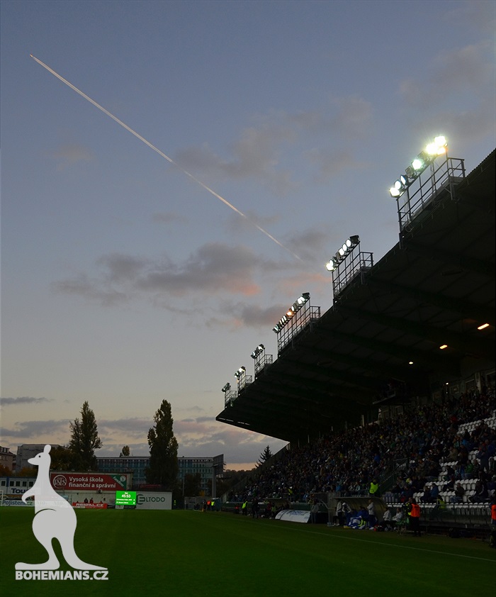 Dění na tribunách: Bohemians - Liberec