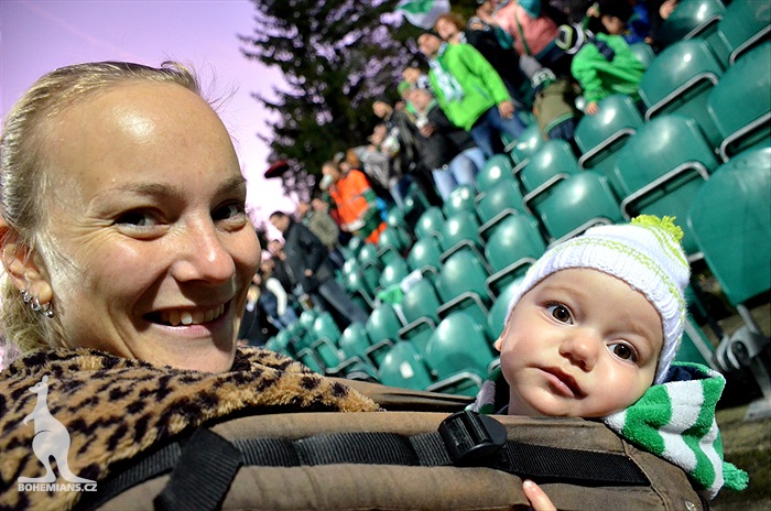 Dění na tribunách: Bohemians - Liberec