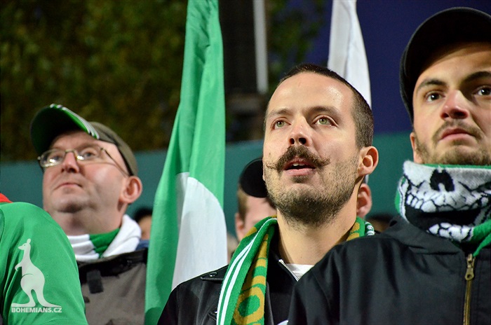 Dění na tribunách: Bohemians - Liberec