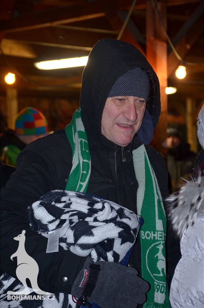 Dění na tribunách: Bohemians - Dukla