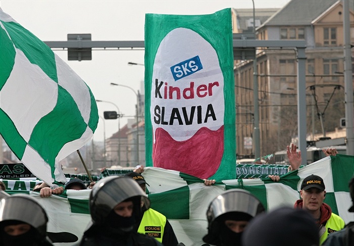 Názor fanoušků Bohemky na věkový průměr kotle Slavie