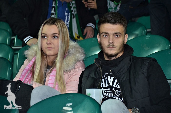 Bohemians - Teplice, dění na tribunách