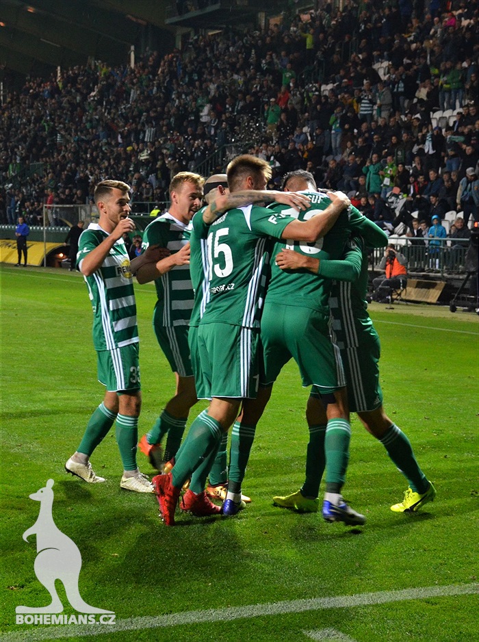 Bohemians - Teplice, dění na tribunách