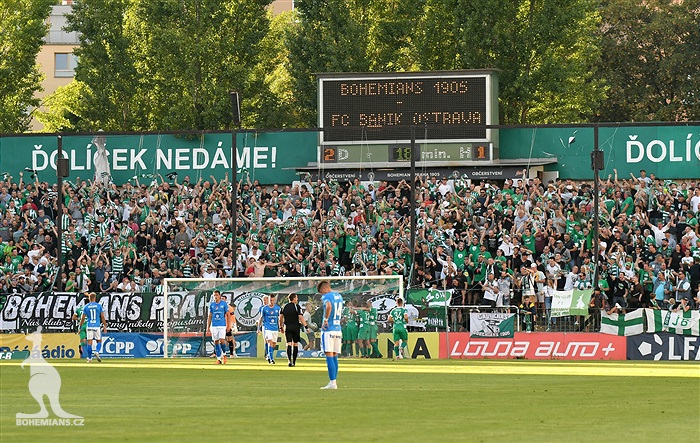 Bohemians - Ostrava 3:3 (3:1)
