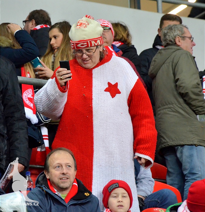 Dění na tribunách: Slavia - Bohemians