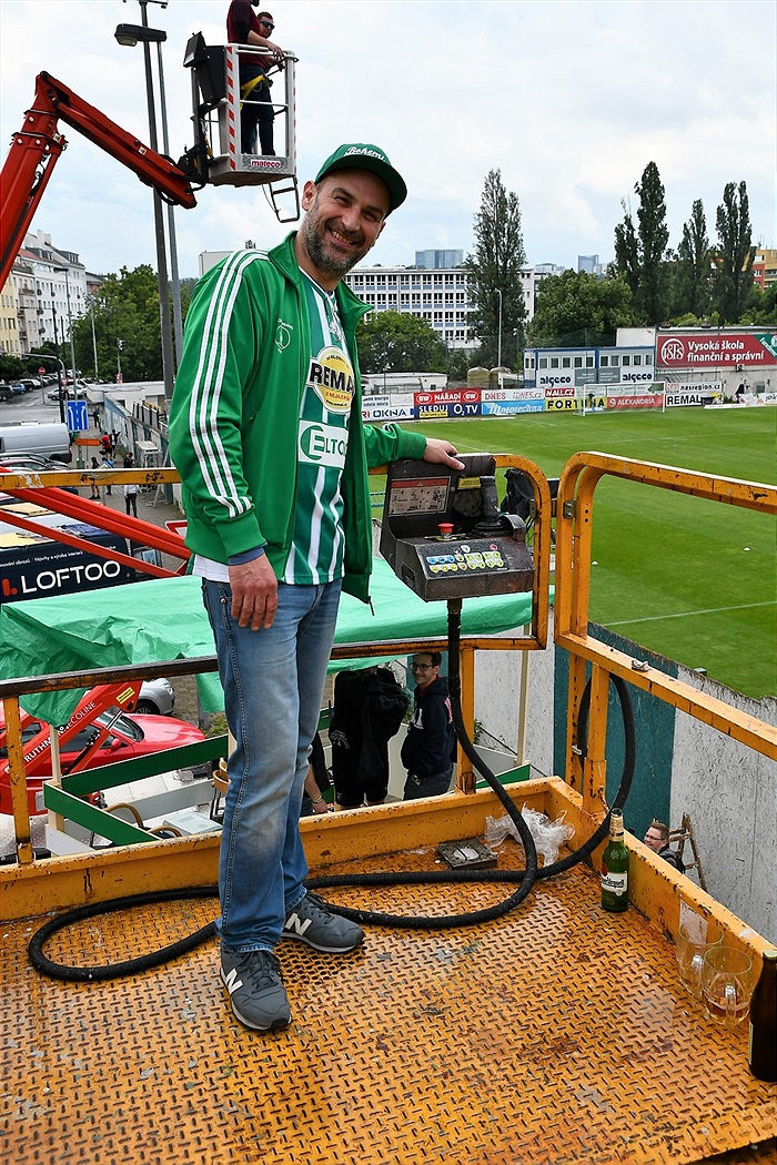 Dění na tribunách: Bohemians - Sparta