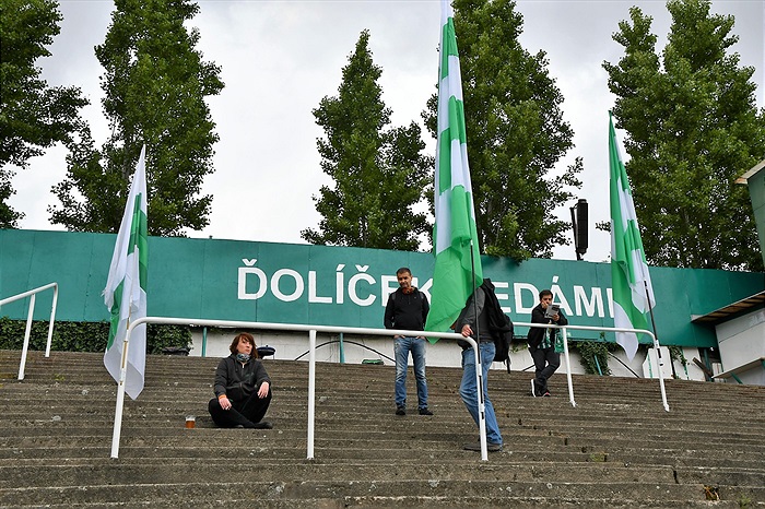 Dění na tribunách: Bohemians - Sparta