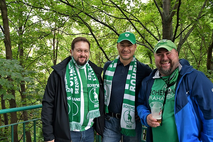 Dění na tribunách: Bohemians - Sparta