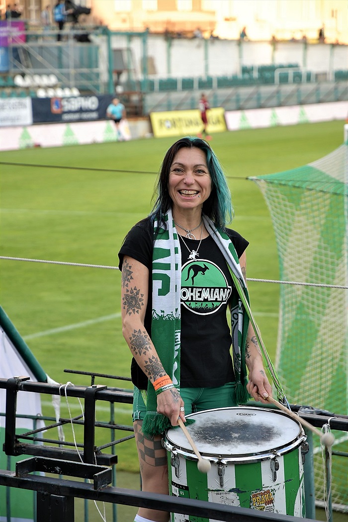 Dění na tribunách: Bohemians - Sparta