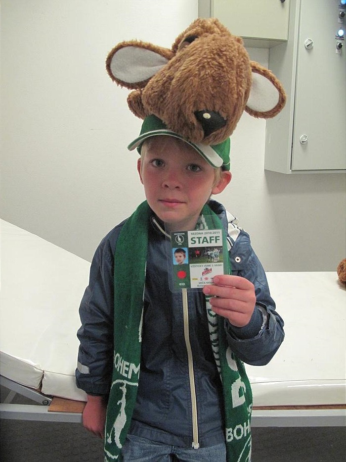 Nejmladší pracant na Bohemce.