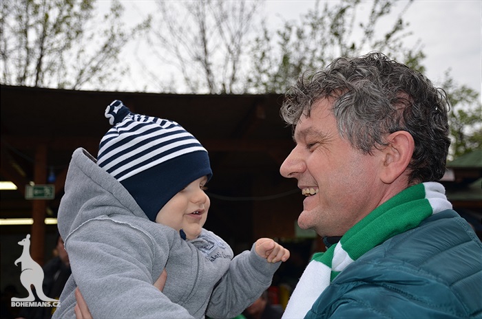 Dění na tribunách: Bohemians - Jihlava