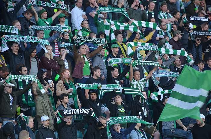 Dění na tribunách, Bohemians - Olomouc, Mol Cup 2019