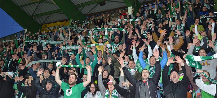 Dění na tribunách, Bohemians - Olomouc, Mol Cup 2019