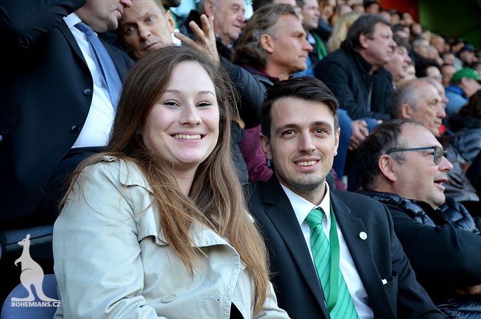 Bohemians - Plzeň 5:2, dění na tribunách