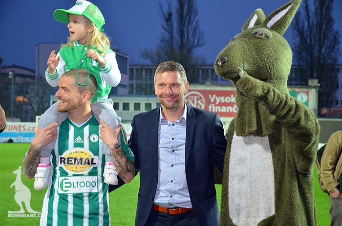 Bohemians - Plzeň 5:2, dění na tribunách