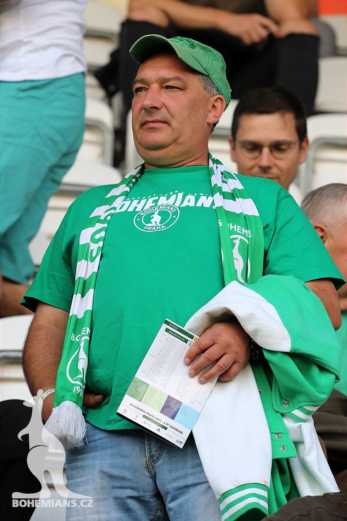 DĚNÍ NA TRIBUNÁCH: Bohemians - Slovácko