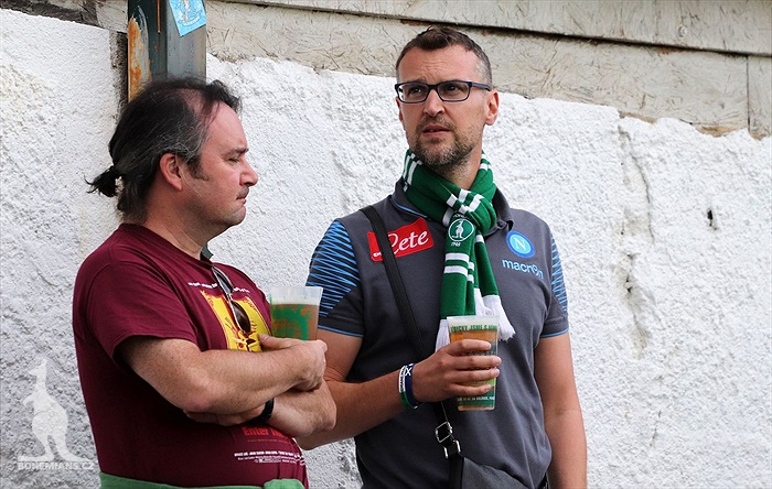 DĚNÍ NA TRIBUNÁCH: Bohemians - Slovácko