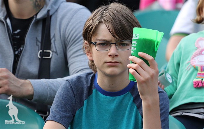DĚNÍ NA TRIBUNÁCH: Bohemians - Slovácko