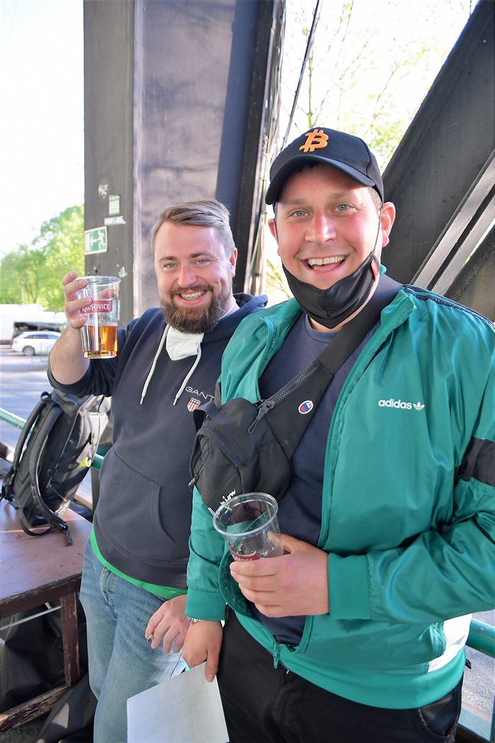 Dění na tribunách: Bohemians - Liberec