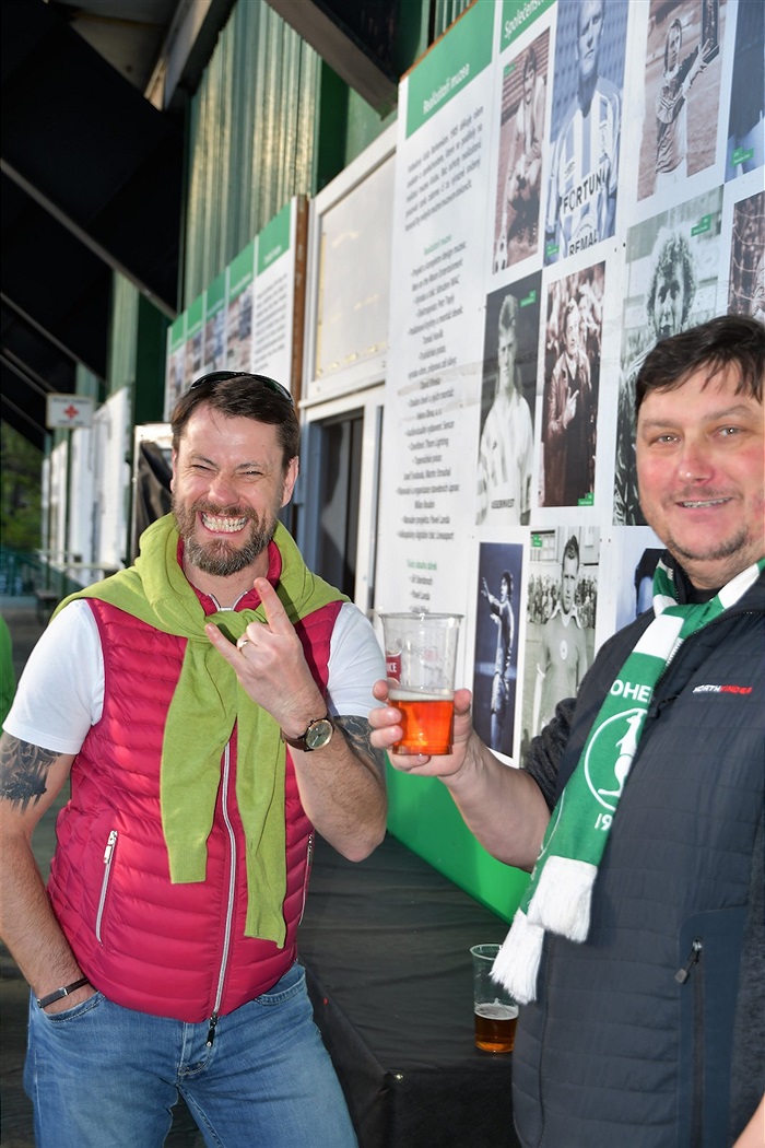 Dění na tribunách: Bohemians - Liberec