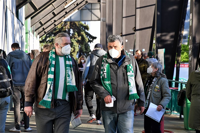 Dění na tribunách: Bohemians - Liberec