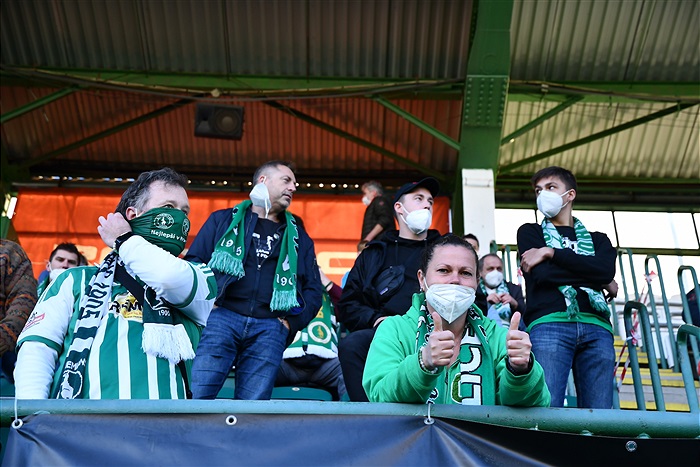 Dění na tribunách: Bohemians - Liberec