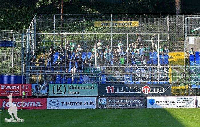 Zlín - Bohemians 1:3 (0:1)