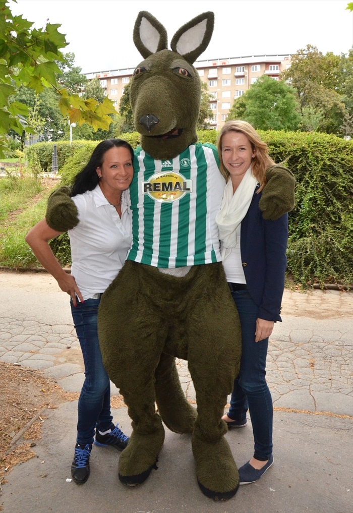 Klokan zval fanoušky ve Vršovicích na fotbal