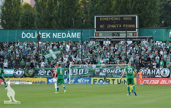 Bohemians - Sparta 1:1 (1:0)