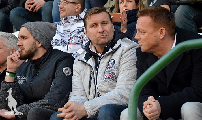 Dění na tribunách: Bohemians - Plzeň